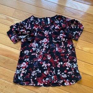 Xhilaration Floral Blouse